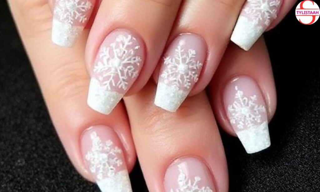 3d-snowflake-winter-wedding-nails