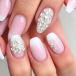 40 Simple Wedding Nails For The Bride 2025