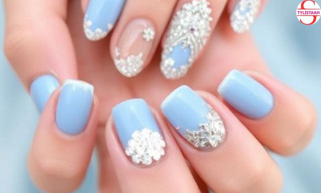 something-blue-wedding-nails-for-the-bride