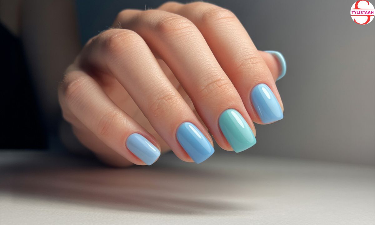 40 Light Blue Nails You Can't Resist