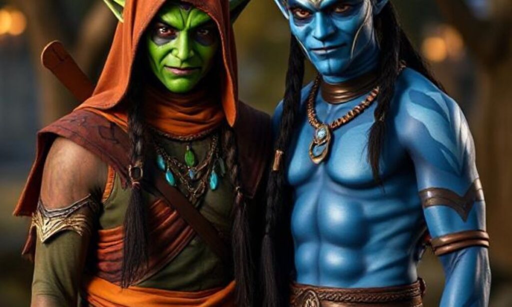 Avatar Duo Halloween Costumes