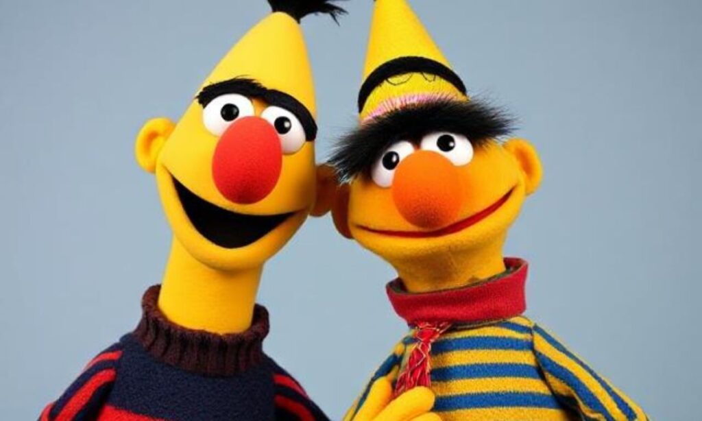 _Bert And Ernie From Sesame Street