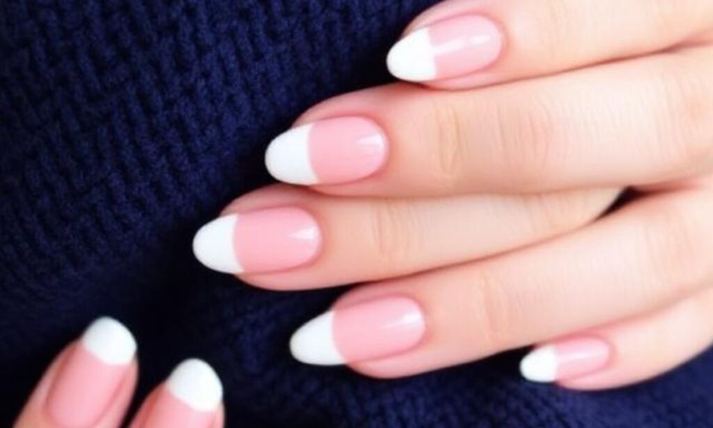 Classy French Tip Nails