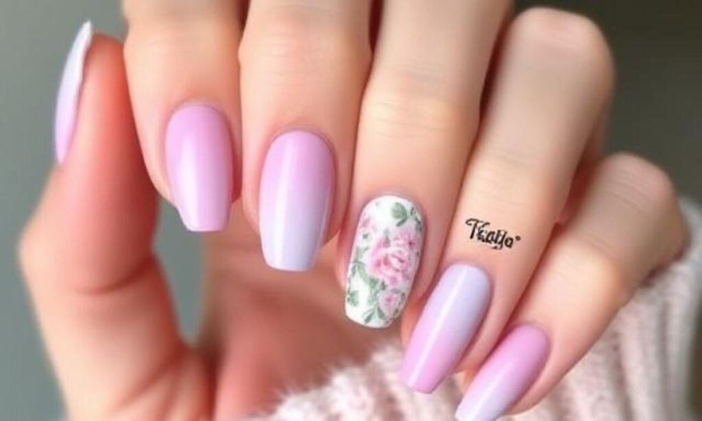 Classy Pastel Spring Nail Designs
