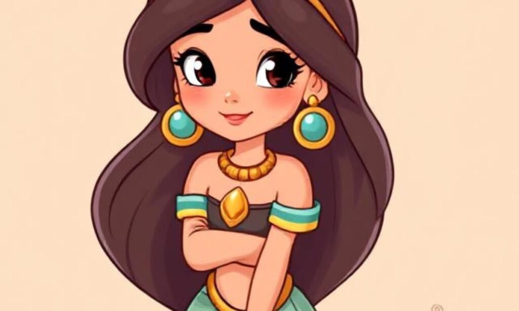 Cute Jasmine From Aladdin