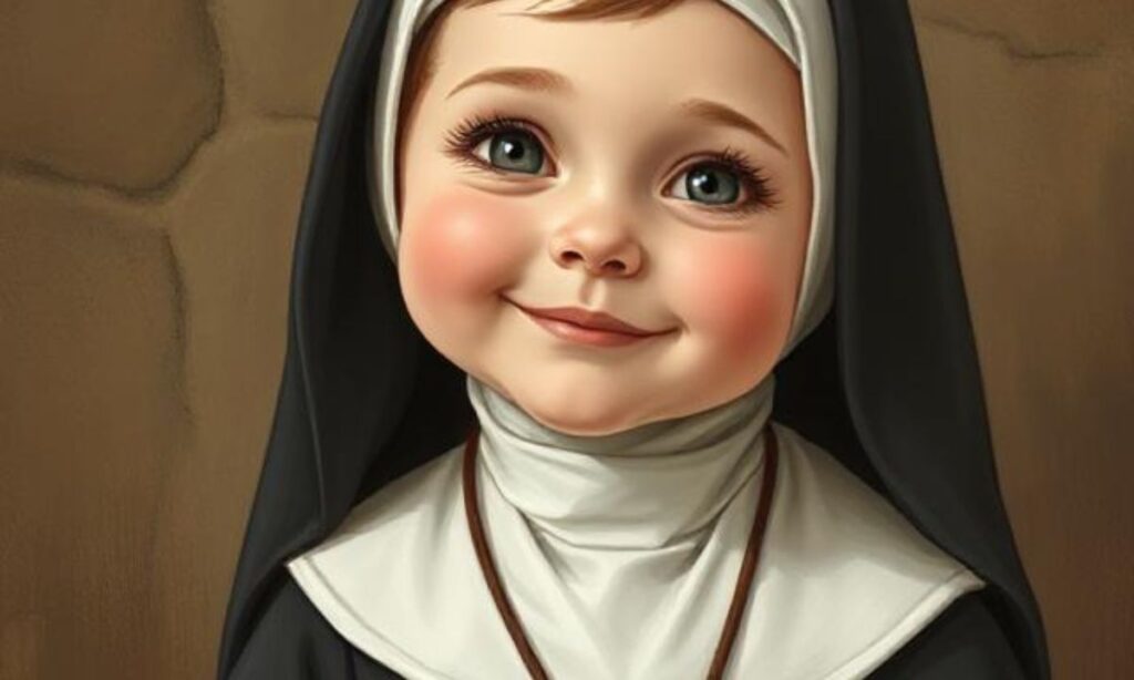 Cute Nun