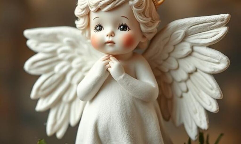 Cute White Angel