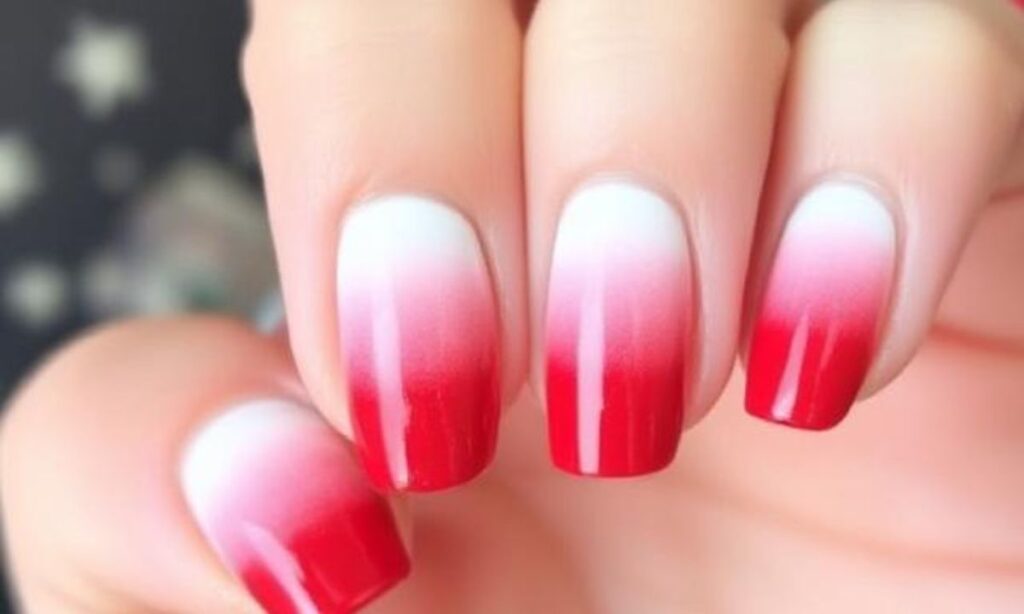  Easy Ombré Fourth Of July Nails