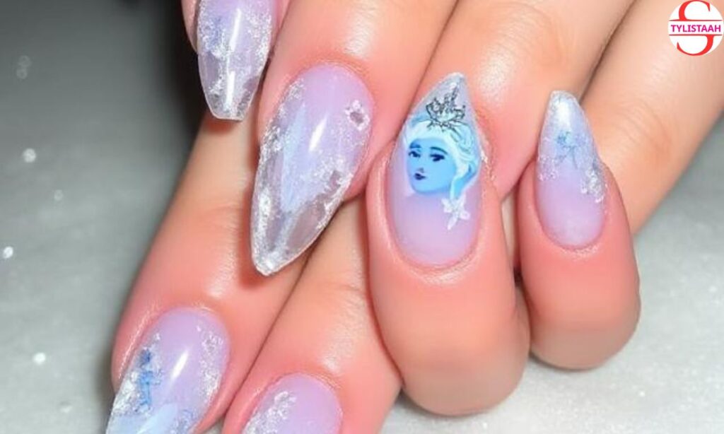 Long Ice Princess Nails