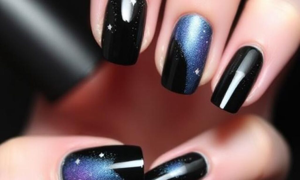 Negative Space Nail Art