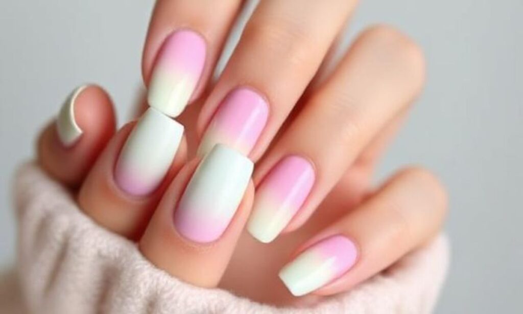 Pastel Ombré Manicure