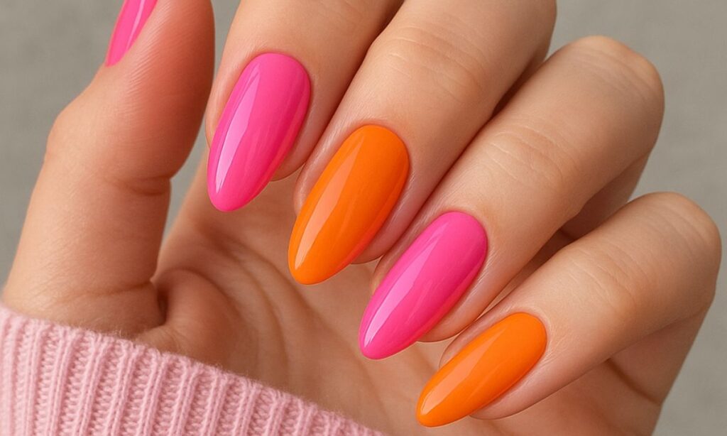 Pink & Orange