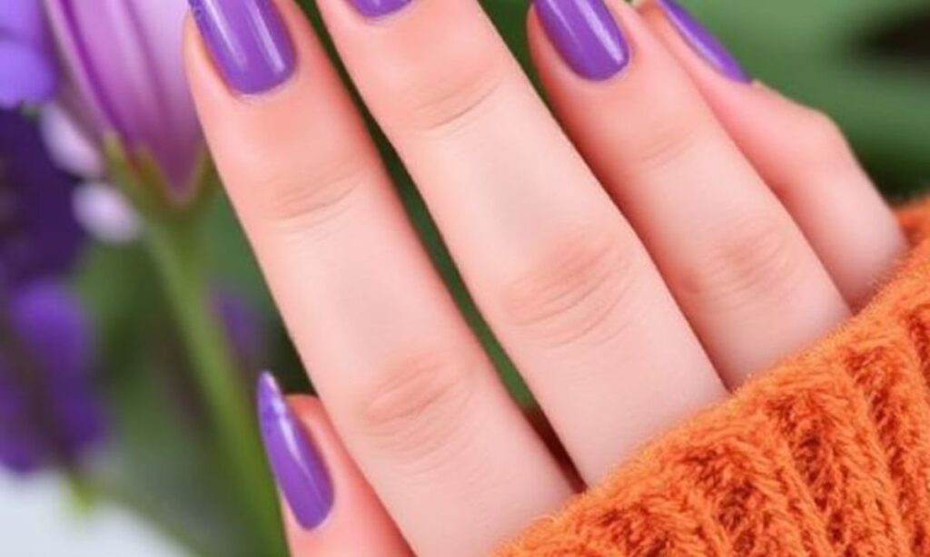 Purple Nail Designs For Spring
