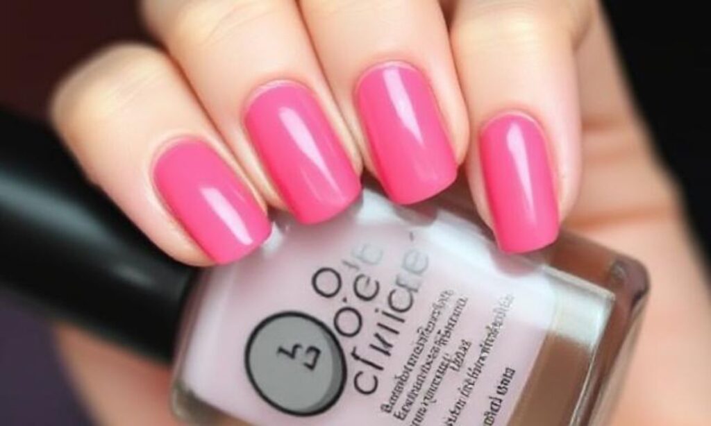 Raspberry Sorbet Jelly Nails