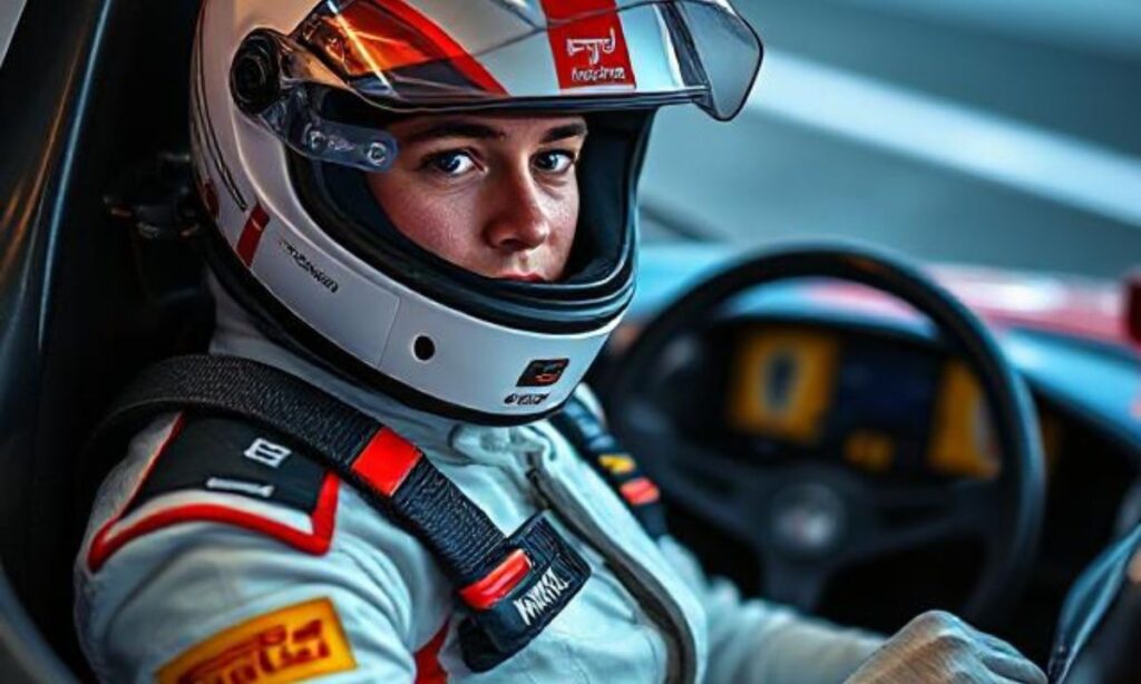 Sexy F1 Race Car Driver