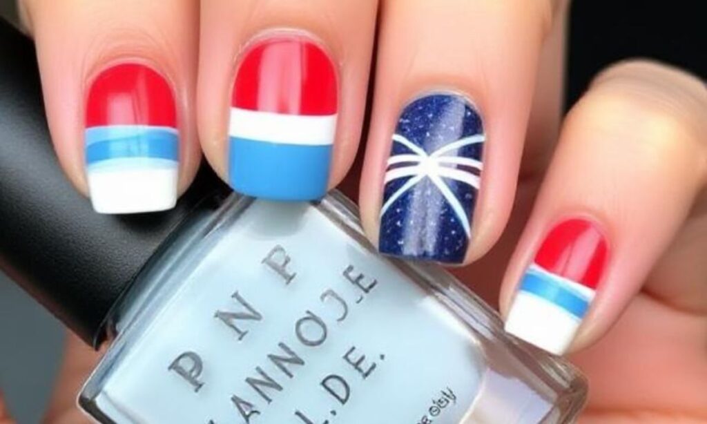  Simple Independence Day Nails