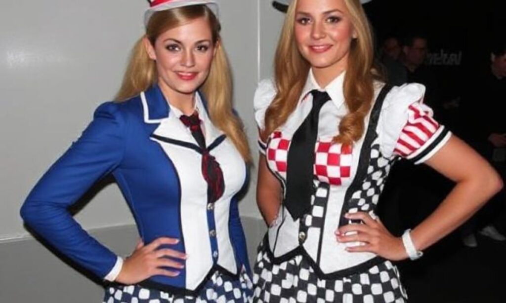 _Stewardess Duo Halloween Costumes