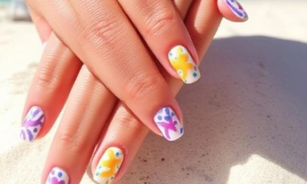  Summer Holiday Beach Nails