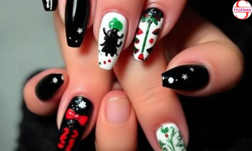 baddie-coffin-christmas-nails