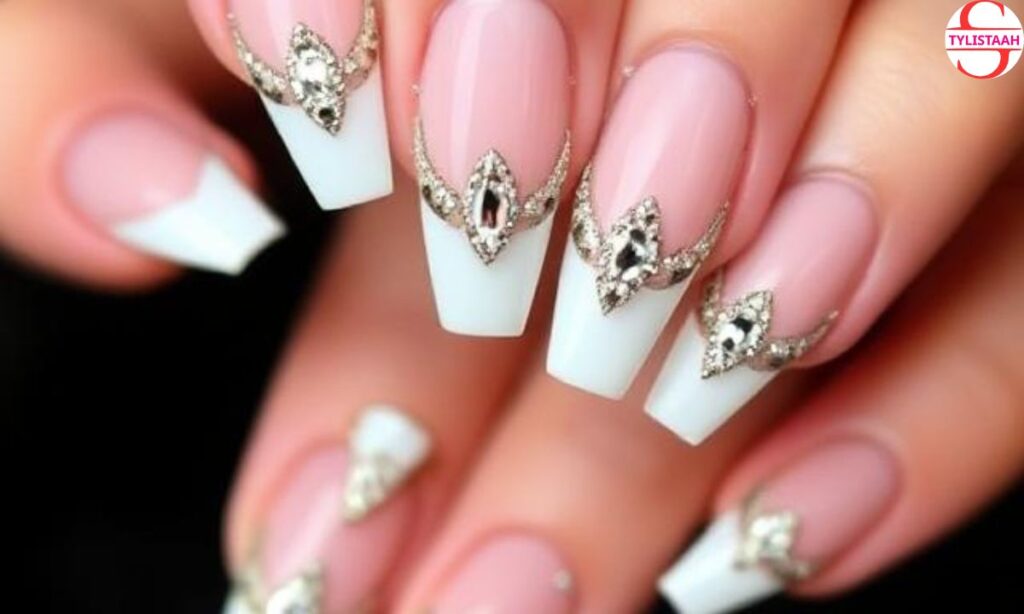 baroque-invisible-french-nails-with-rhinestones