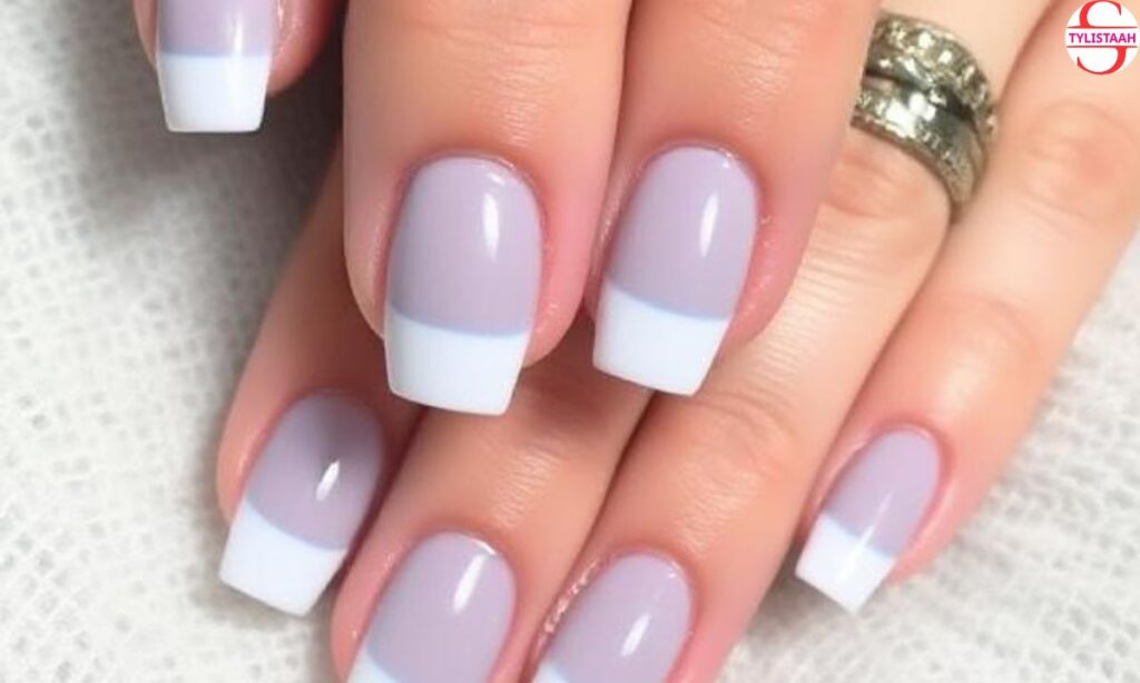 blue-grey-french-manicure