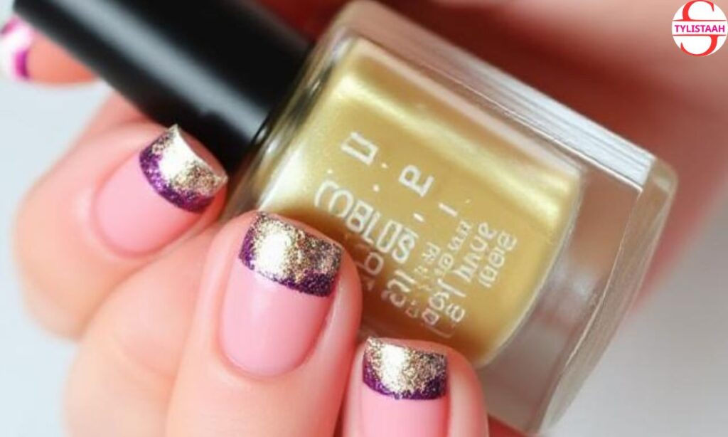 colorful-french-tip-new-year-nails