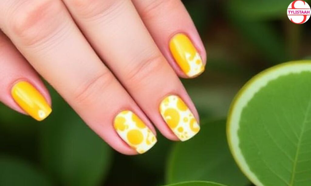 cute-citrus-summer-nails