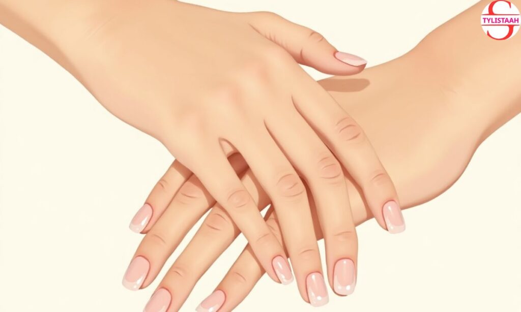 cute-invisible-french-manicure