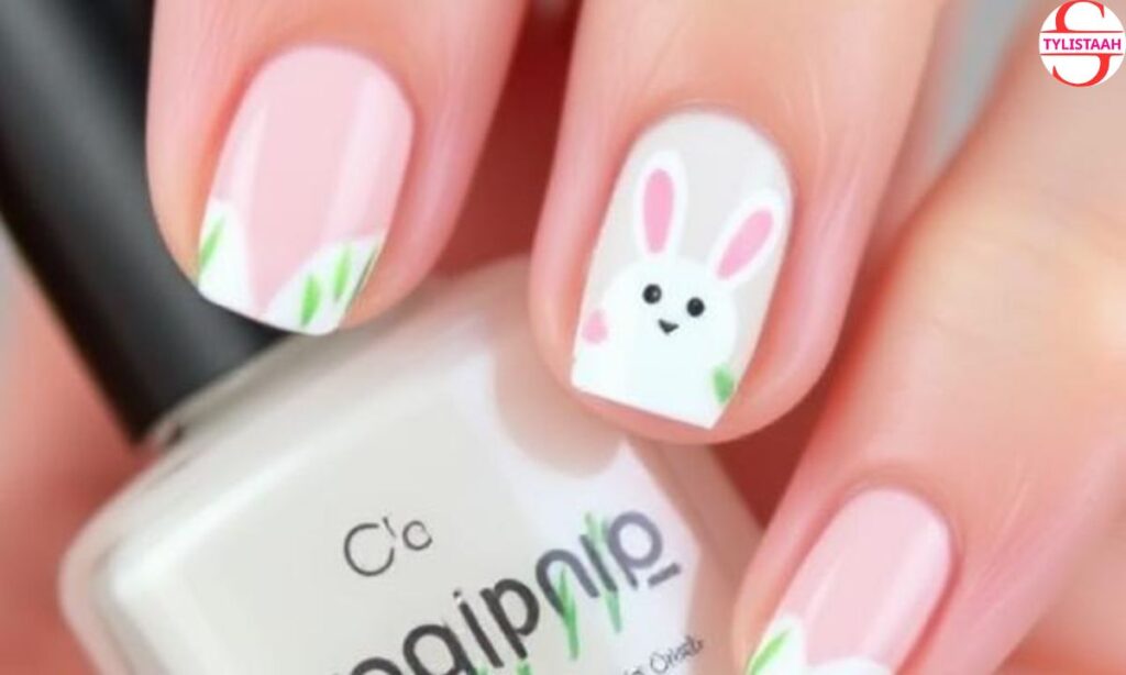 easy-spring-bunny-nail-design