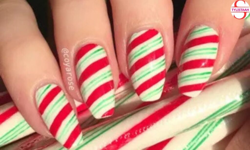 elegant-candy-cane-nails