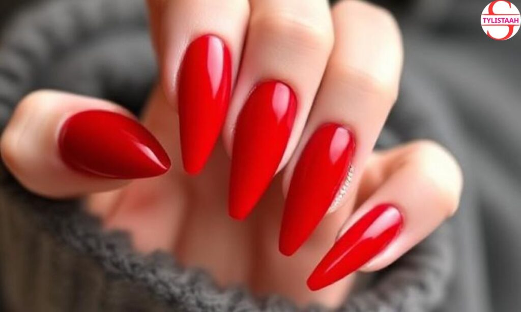 elegant-red-and-white-coffin-nails