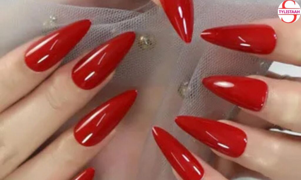 elegant-red-valentines-stiletto-nails