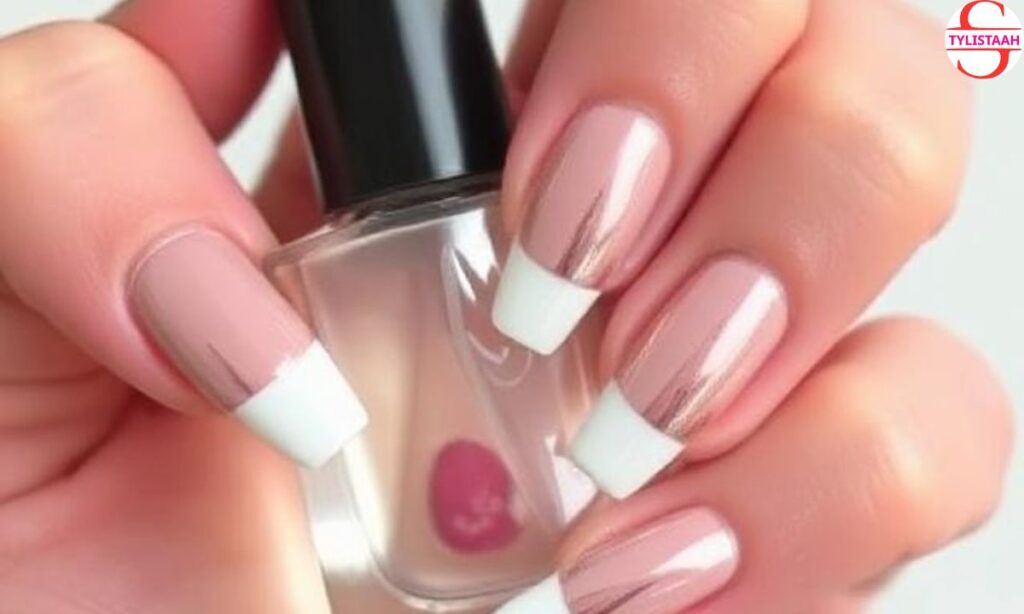 french-tip-mirror-nails