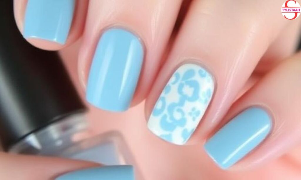 fun-baby-blue-nail-art