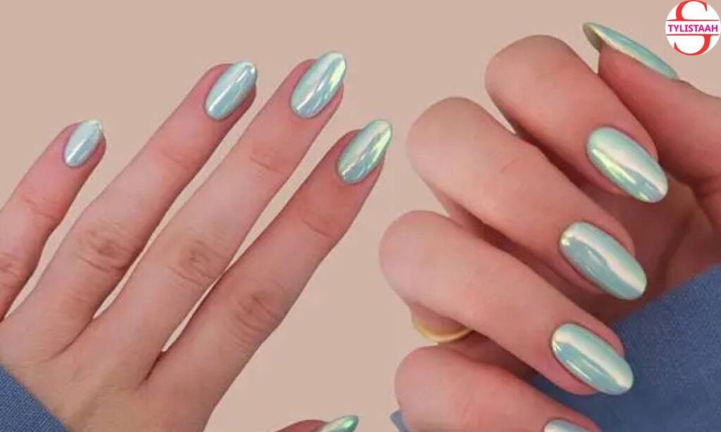 fun-pastel-chrome-spring-nails
