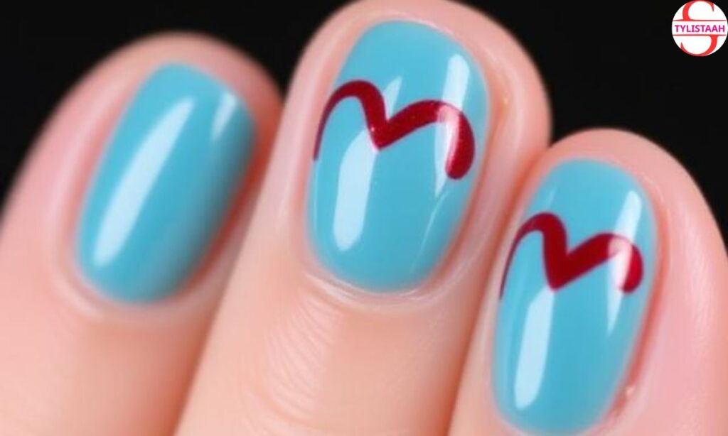 glossy-heart-nail-art