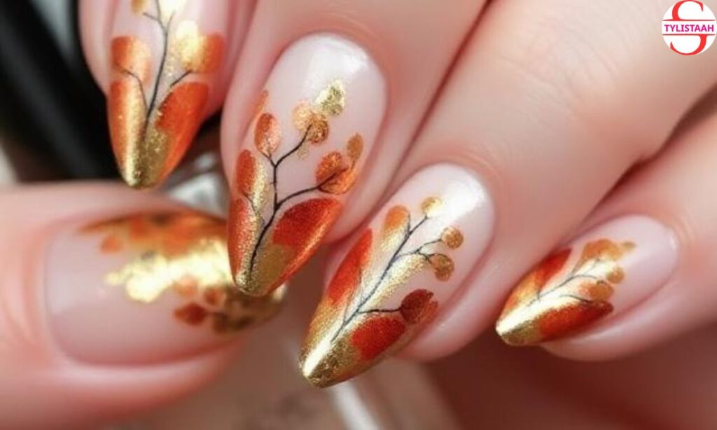 gold-leaf-autumn-nail-art-designs