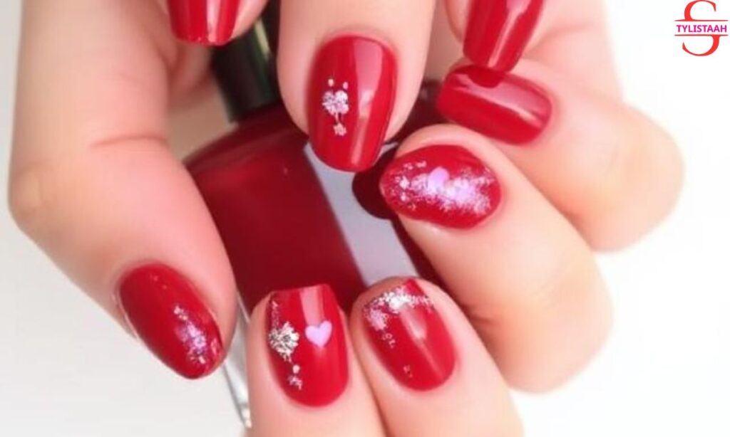 gorgeous-grenadine-colored-valentines-day-nails