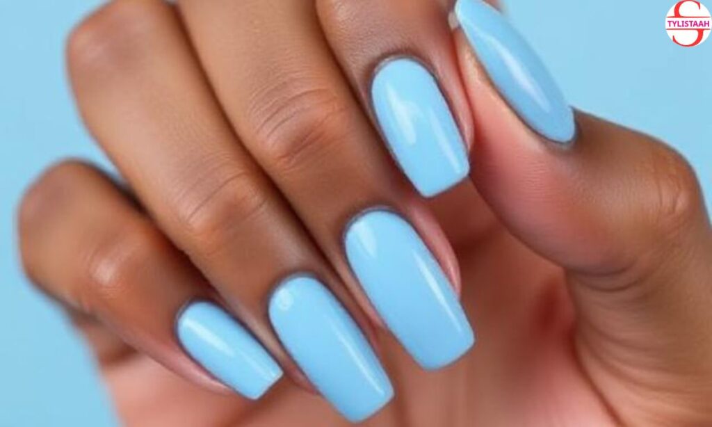 light-blue-nails-for-dark-skin