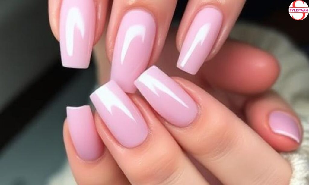 light-pink-chrome-nails