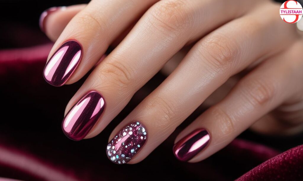 Burgundy Nail Ideas