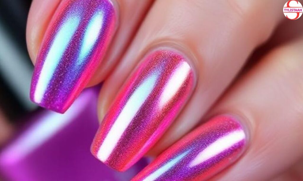 neon-metallic-nail-art