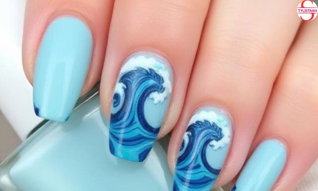 ocean-wave-nail-design