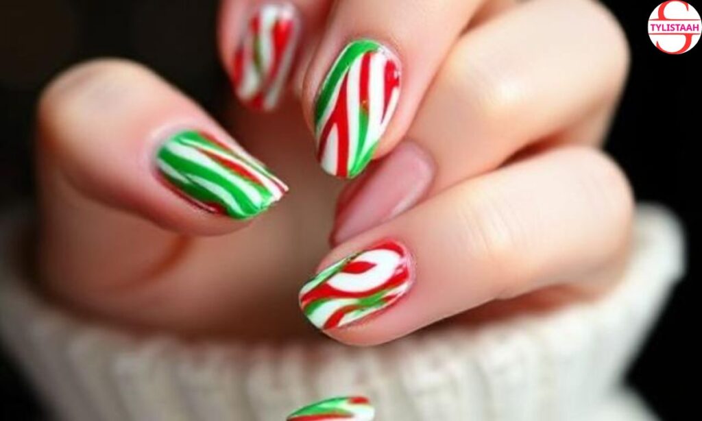 red-and-green-candy-cane-nails