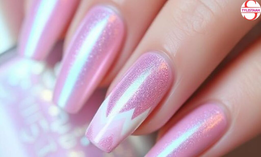 shiny-meringue-nail-design