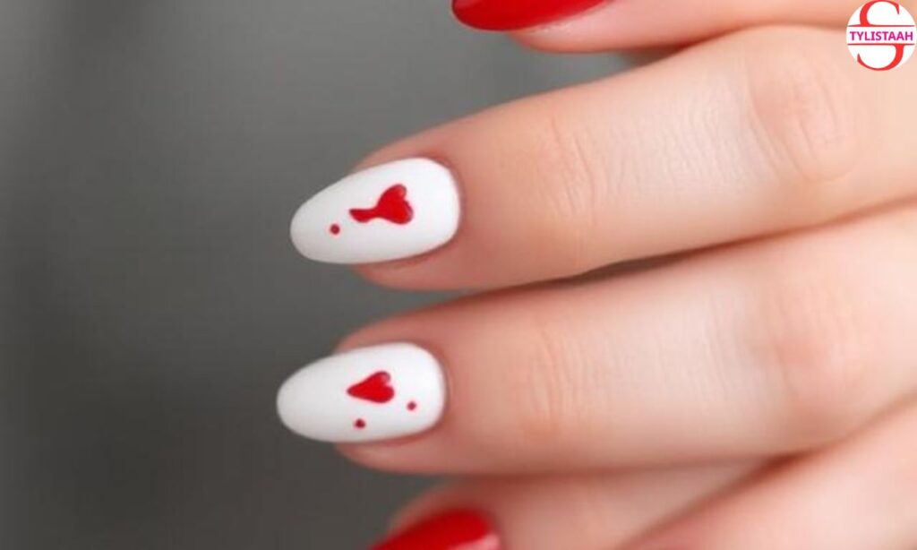 short-scarlet-nail-design