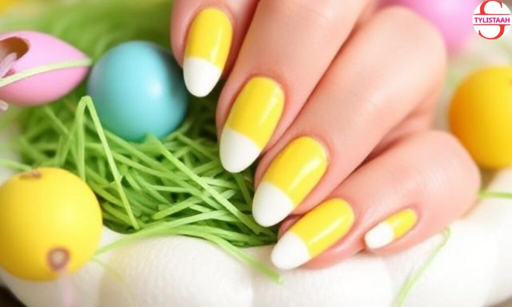 simple-almond-shaped-easter-nails