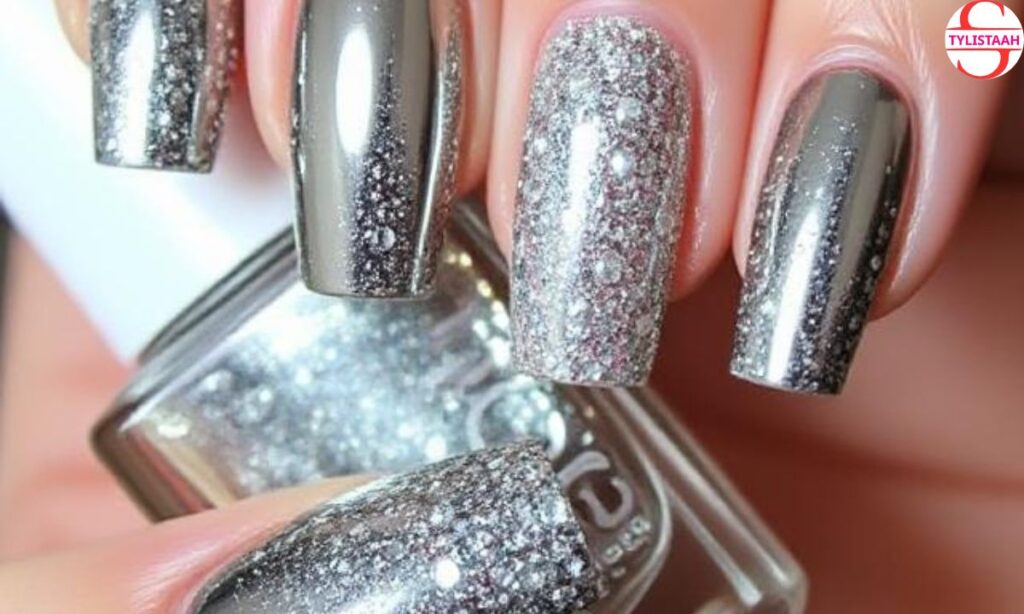stunning-chrome-new-years-eve-nails