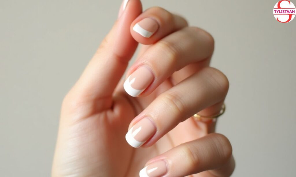 tone-on-tone-french-manicure