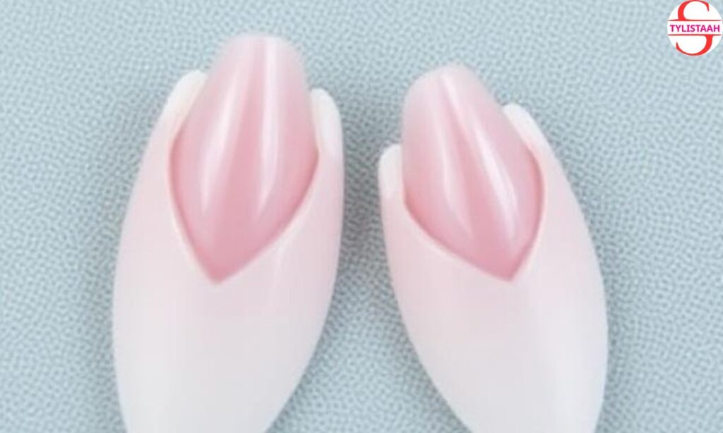 v-shaped-french-wedding-nail-tips